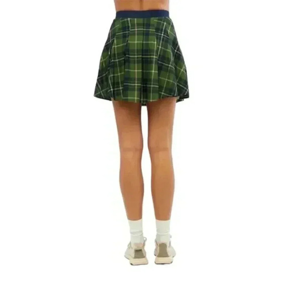 WeWoreWhat Tennis Club Plaid Skort in Court Green - Picture 5 of 9
